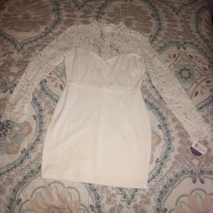 Brand new white dress